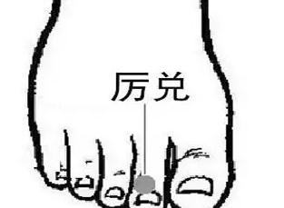 厉兑穴